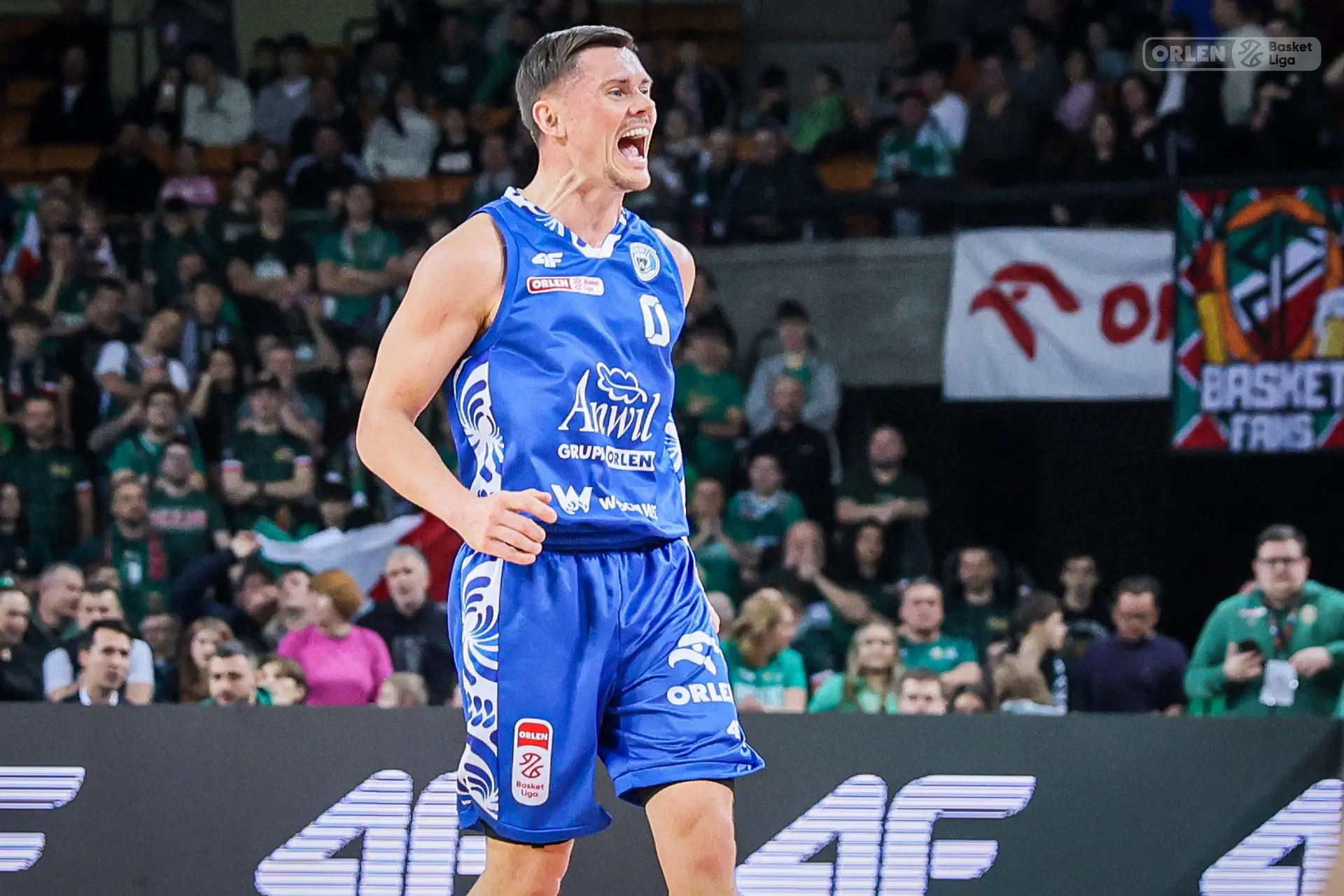 Elvar Fridriksson (Śląsk vs. Anwil)